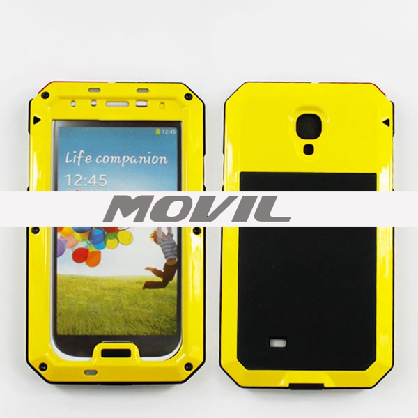 NP-1818 Funda de metal con triple defensa para Samsung S4-6